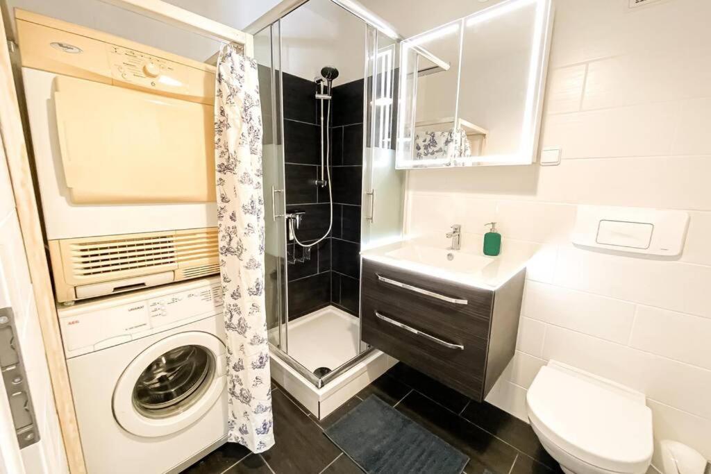 Apartment Am Auensee Mit Grosser Terrasse & Privat-Parkplatz Lipcse Kültér fotó