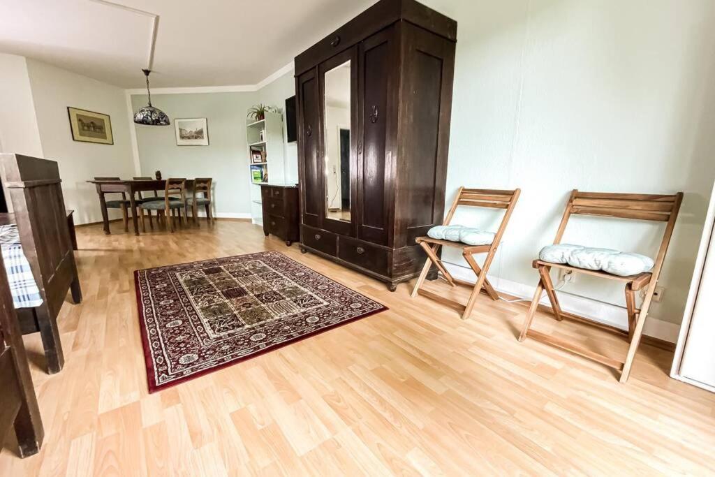 Apartment Am Auensee Mit Grosser Terrasse & Privat-Parkplatz Lipcse Kültér fotó