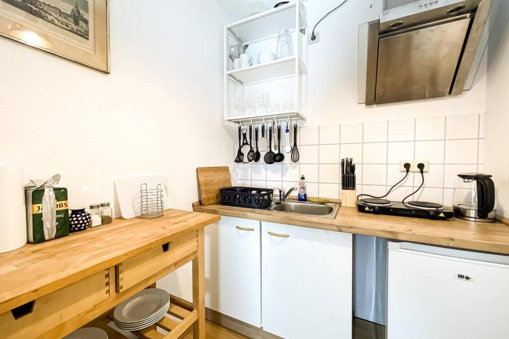 Apartment Am Auensee Mit Grosser Terrasse & Privat-Parkplatz Lipcse Kültér fotó